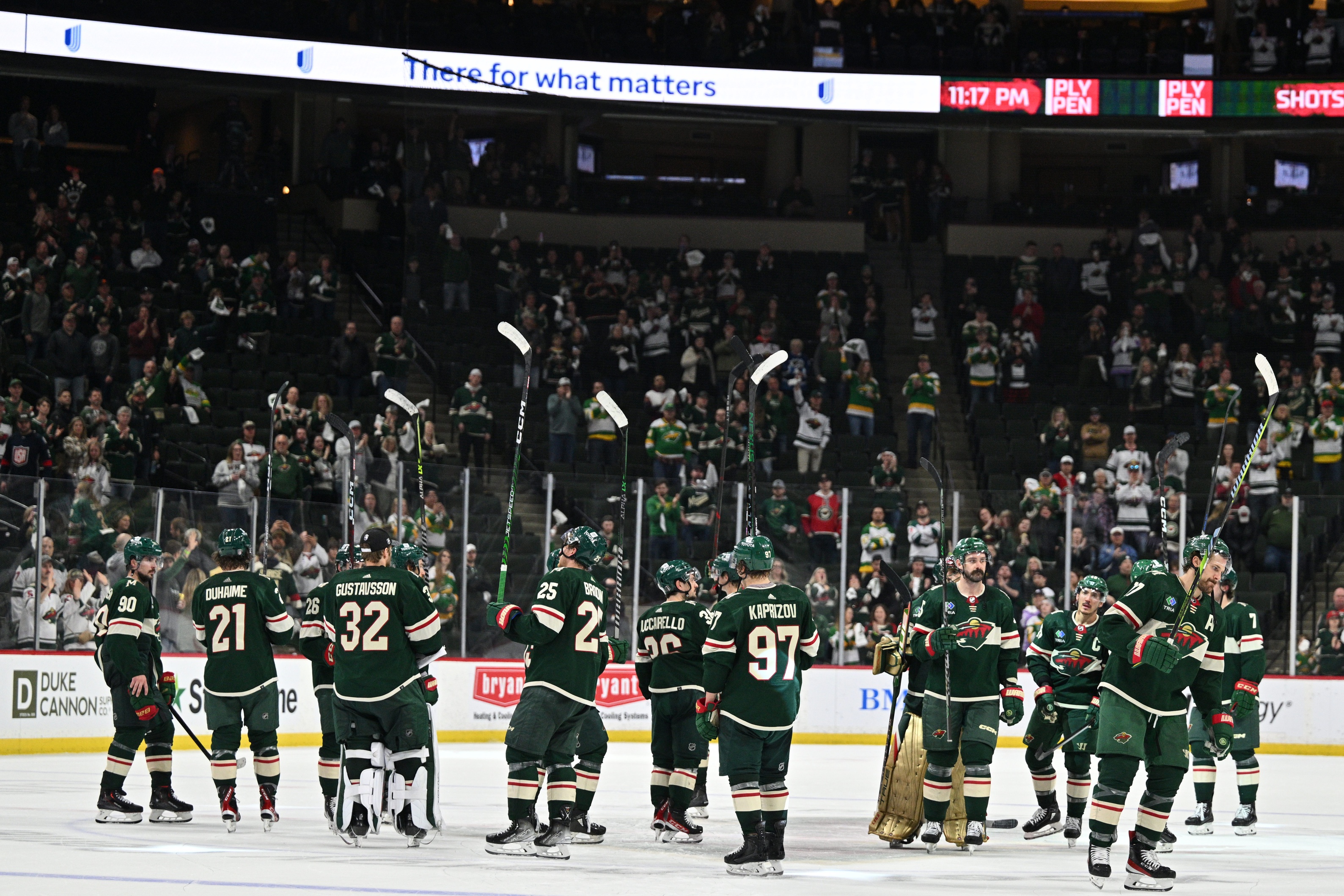 Wild Hockey Game