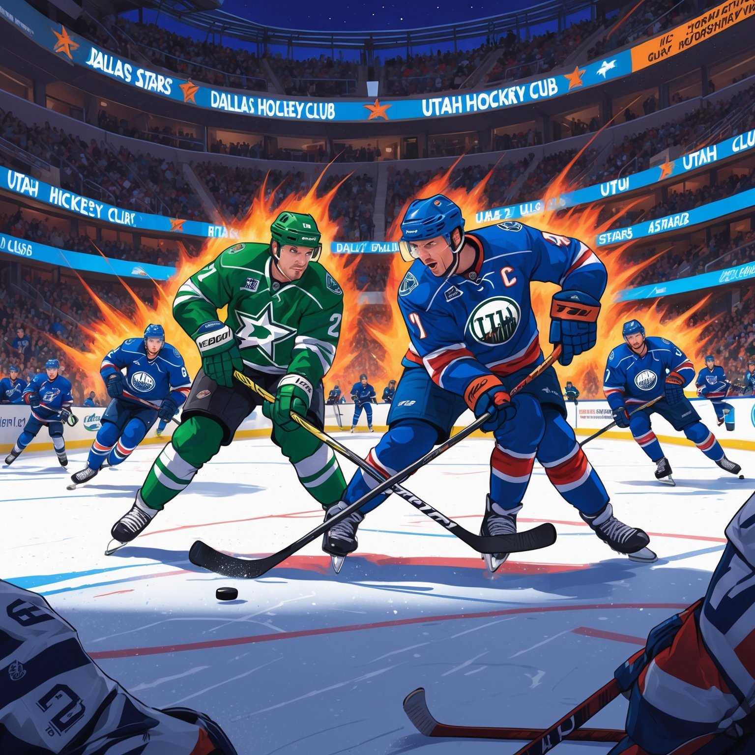 Dallas Stars Vs Utah Hockey Club: Epic Showdown on Ice
